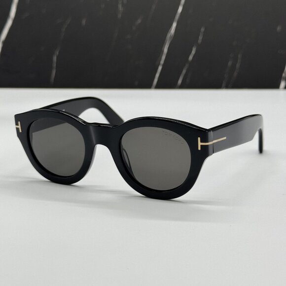 NEW TOM FORD LUCINDA TF1212 01A BLACK UNISEX SUNGLASSES TOM FORD FT1212 01A main image 10